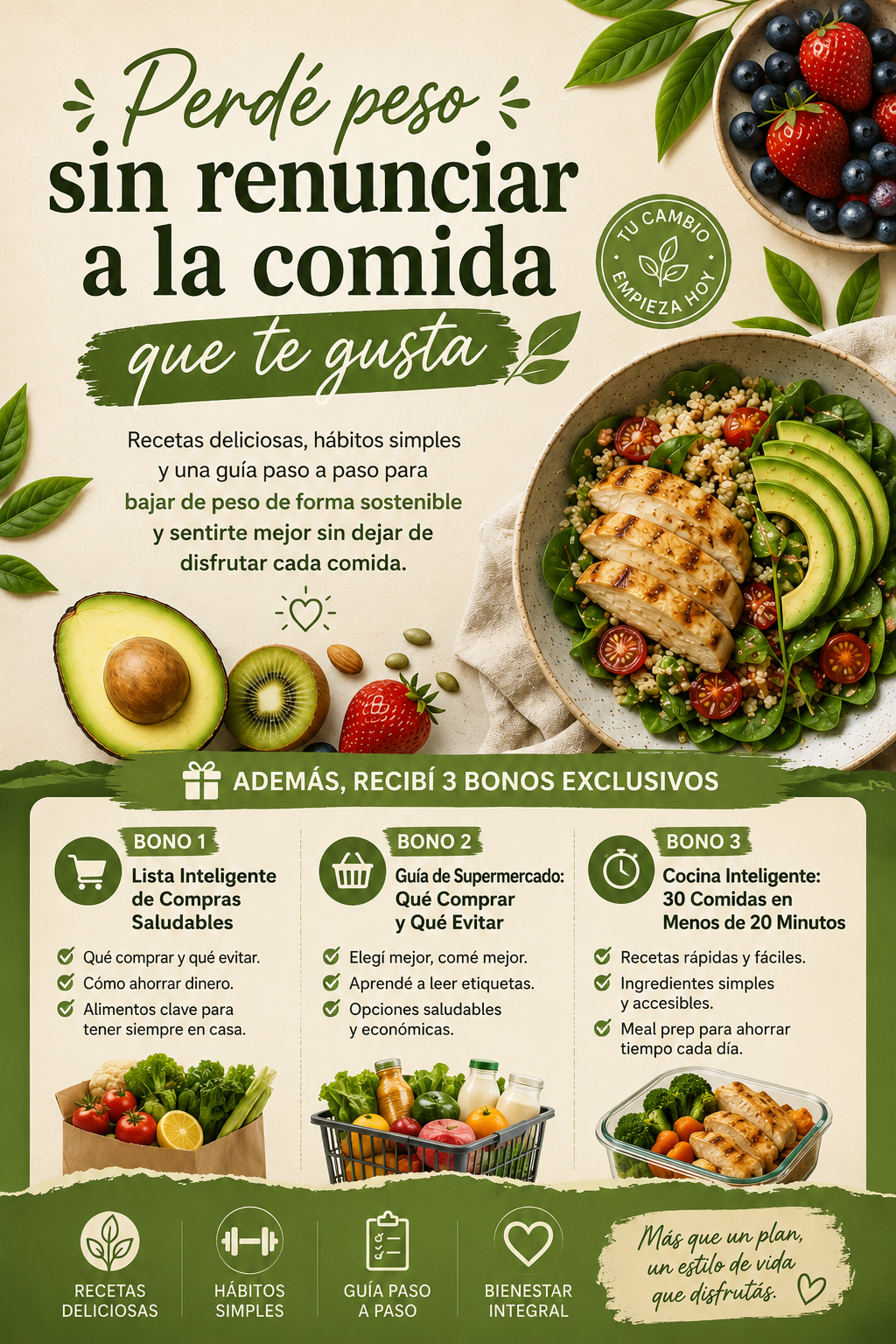 Perdé Peso Sin Renunciar a la Comida que te Gusta